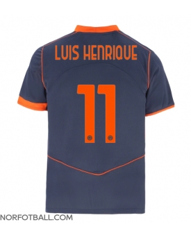 Billige Fotballdrakt Inter Milan Luis Henrique #11 Replika Tredjedrakt 2025-26 Kortermet
